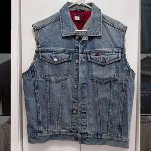 Vintage 90s Tommy Hilfiger Jean Vest